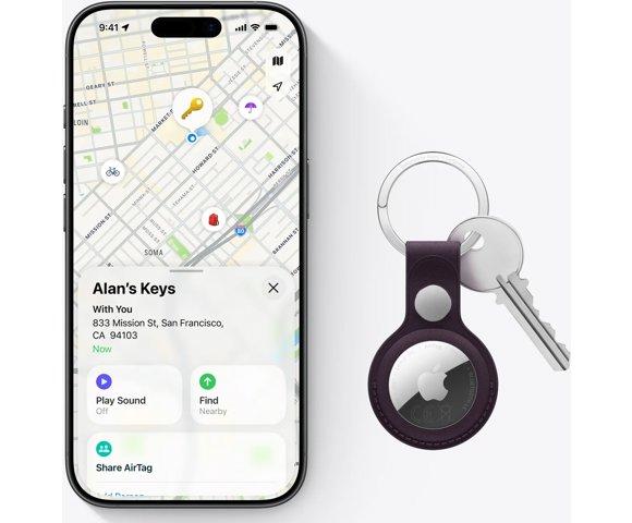 Apple AirTag (2nd gen) (4 pack) - slika 5