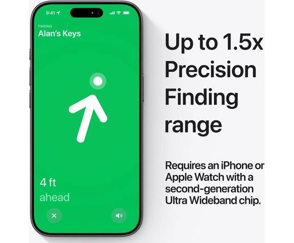 Apple AirTag (2nd gen) (4 pack) - slika 4