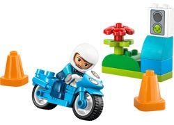 LEGO Blue Police Motorcycle