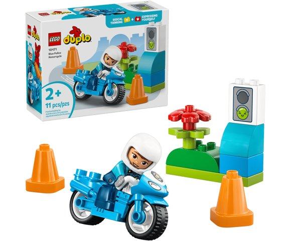 LEGO Blue Police Motorcycle - slika 2