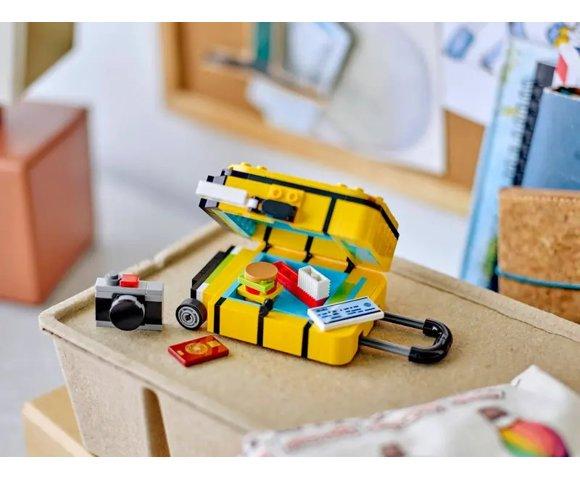 LEGO Yellow Travel Suitcase - slika 4