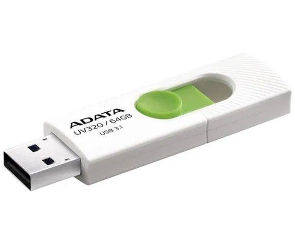 ADATA UV320 64GB White-Green USB memorija - slika 2