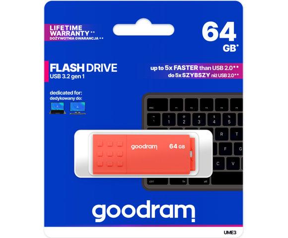 Goodram UME3 64GB Orange USB memorija - slika 5