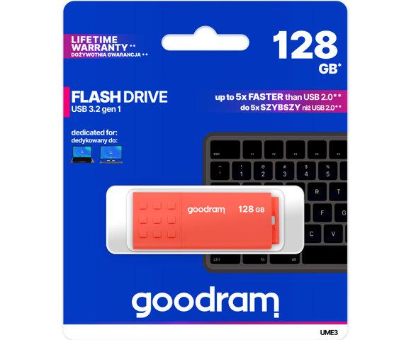 GOODRAM UME3 128GB ORANGE USB memorija - slika 5