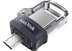 SANDISK Ultra Dual Drive m3.0 - 32GB (Black-Gray) USB flash memorija