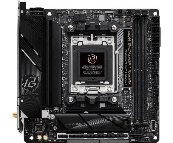 Asrock B650I LIGHTNING WIFI matična ploča - slika 2