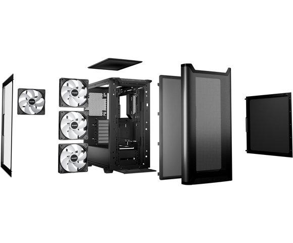 BeQuiet Pure Base 501 DX Black kućište - slika 6