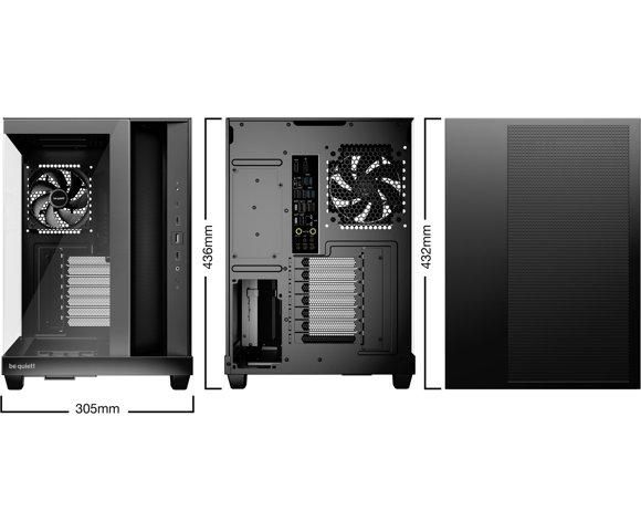 BeQuiet Light Base 500 Black kućište - slika 4