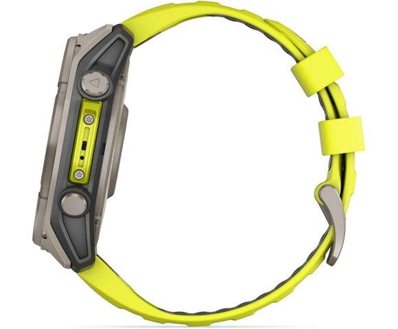 Garmin Fenix 8 51mm Solar Sapphire Yellow smartwatch - slika 5