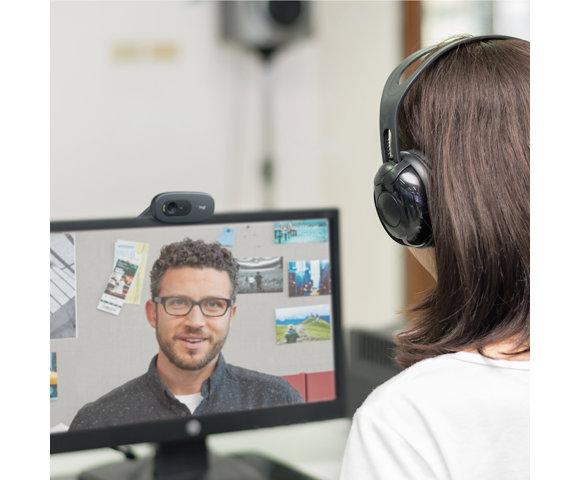 Logitech C505 HD Graphite webcam - slika 7