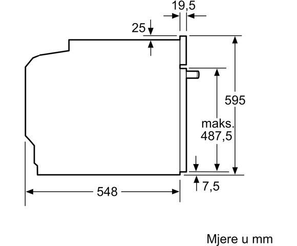 Bosch HRG578CB7 pećnica - slika 6