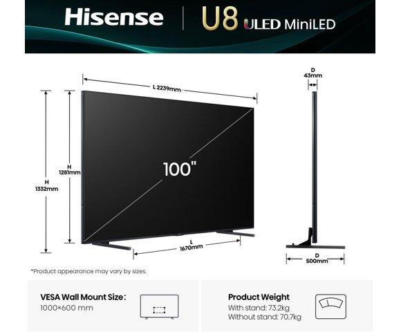 HISENSE 100U8Q - slika 2