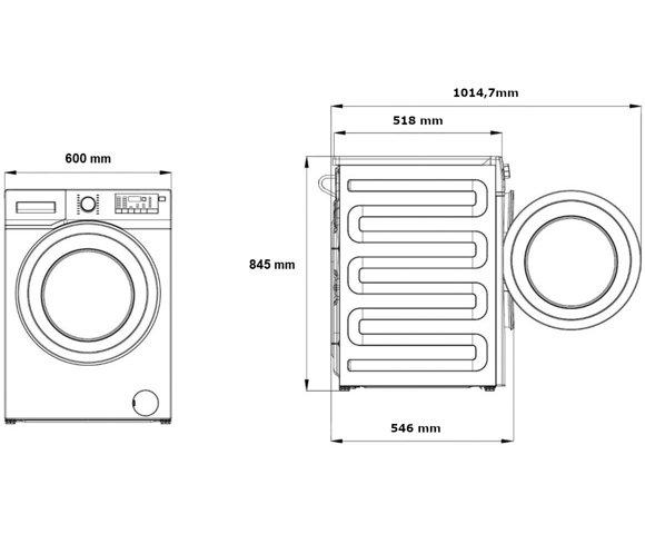 BEKO BM3WFSU49415WB - slika 2