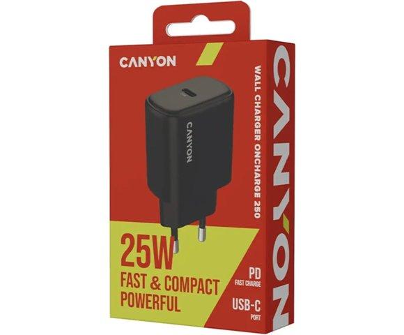 Canyon OnCharge 250 Black punjač - slika 6