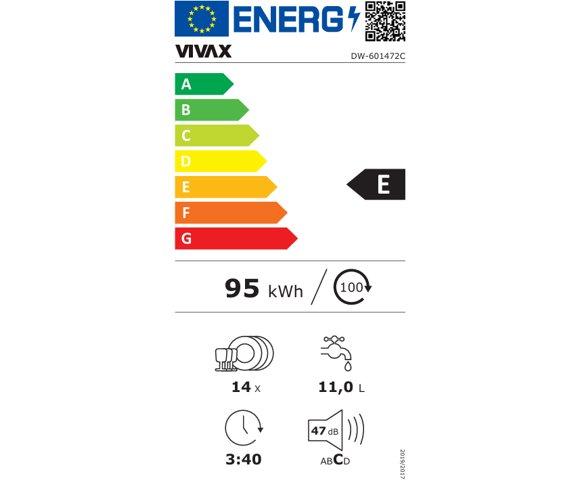 VIVAX DW-601472C mašina za suđe - slika 11