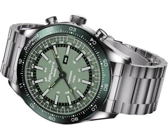 HiFuture Go Pro2 Silver Green smartwatch - slika 2