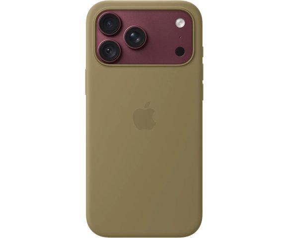 Apple iPhone 18 Pro Max Silicone MagSafe futrola - Olive - slika 2