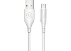 USAMS U18 MicroUSB White 1m kabl
