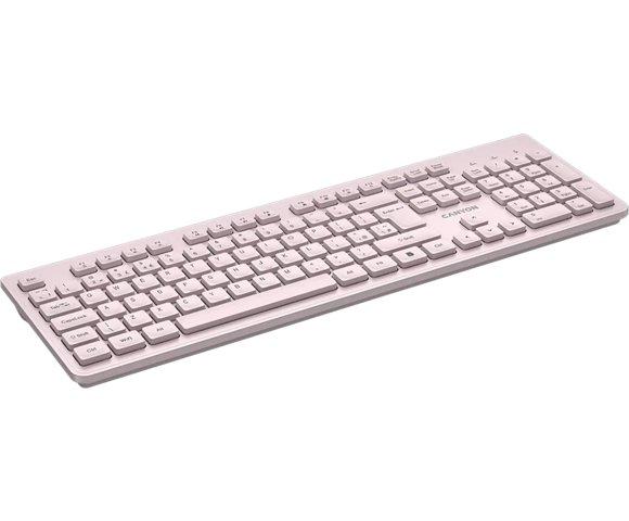 Canyon HKB-W01 Grey tastatura - slika 5