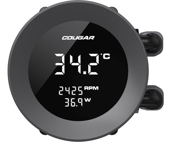 Cougar POSEIDON VISTEK ARGB 360 Black vodeno hlađenje - slika 3