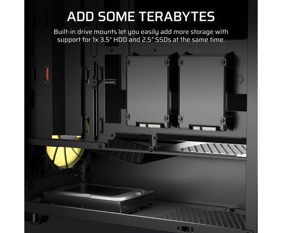 Corsair 3200D RS ARGB Black kućište - slika 7