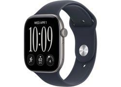 Apple Watch S12 GPS 42mm Space Grey (Navy Blue Sport Band) M / L