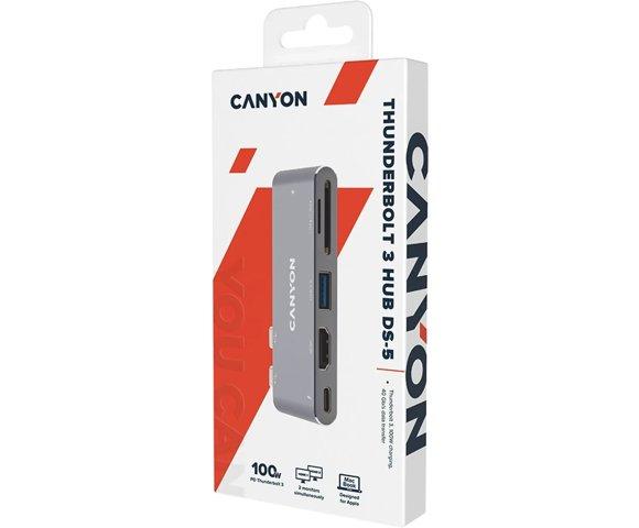 Canyon DS-5 MacBook 7-u-1 hub  - slika 5