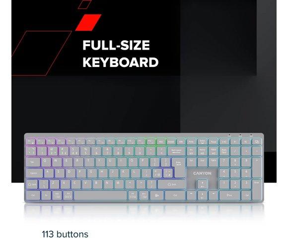 Canyon HKB-W11 bežična tastatura - slika 13