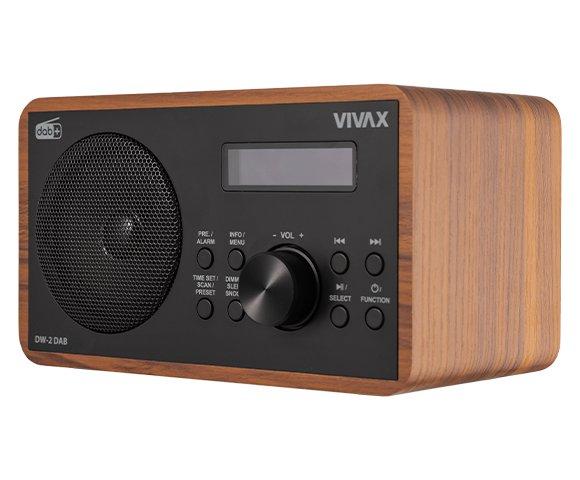 VIVAX DW-2 DAB WALNUT FM radio - slika 3