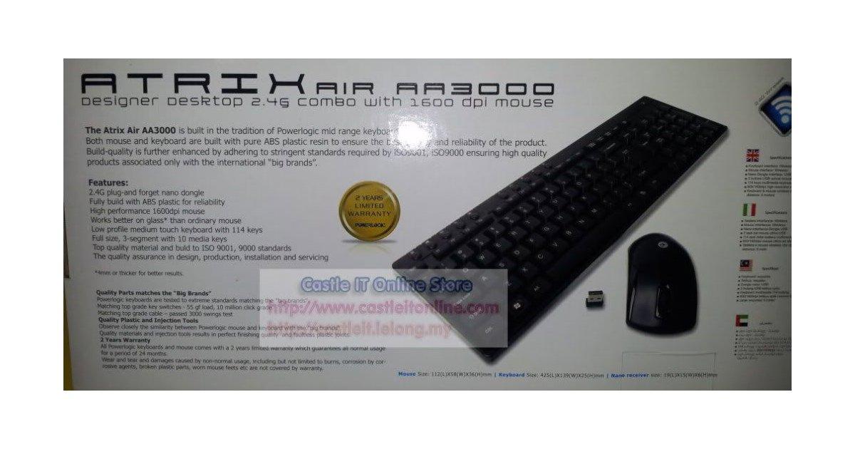 Aa3000 Router PowerLogic Atrix Air AA3000 - Multicom