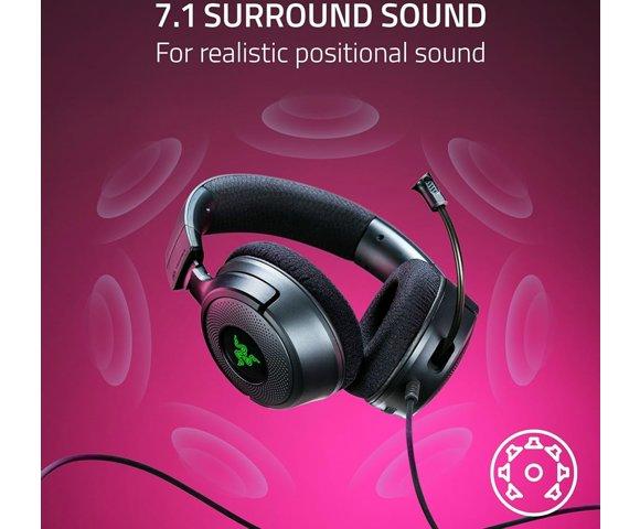Razer Kraken V4 X Black gaming slušalice - slika 5