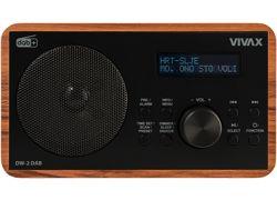 VIVAX DW-2 DAB WALNUT FM radio