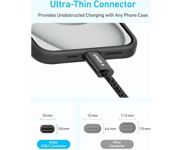 Anker Zolo USB-C 1m 240W Black - slika 2