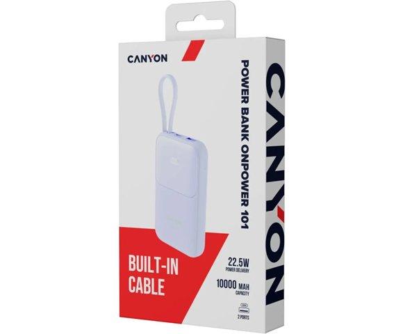 Canyon OnPower 101 Purple powerbank - slika 7
