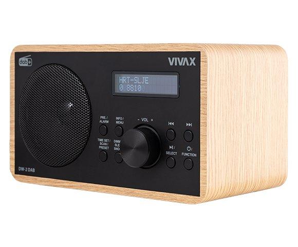 VIVAX DW-2 DAB OAK FM radio - slika 3