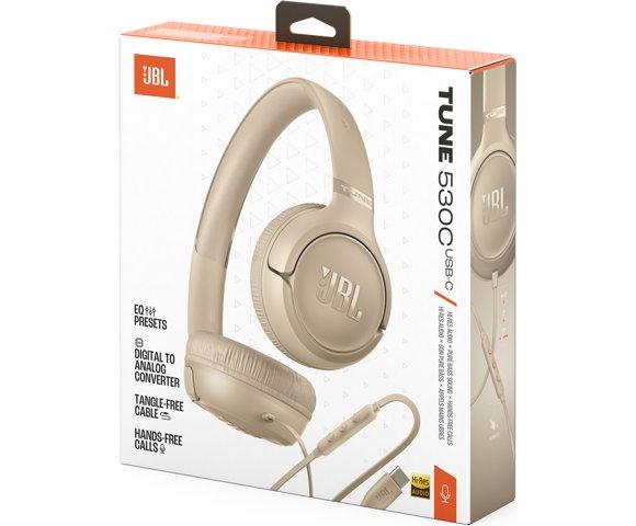 JBL Tune 530C Beige slušalice - slika 9