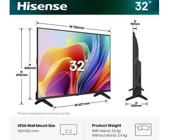 HISENSE 32A4S HD Smart TV - slika 2