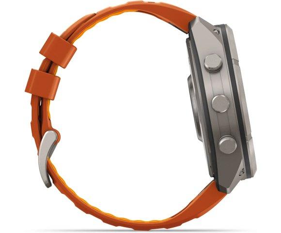  GARMIN Fenix 9 Pro inReach 51mm Titanium Orange smartwatch - slika 5