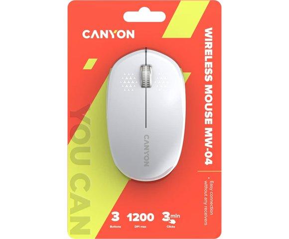 Canyon OnClick W04 White bežični miš - slika 6