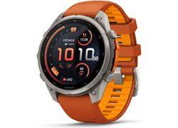 GARMIN Fenix 9 Pro inReach 47mm Titanium Orange smartwatch