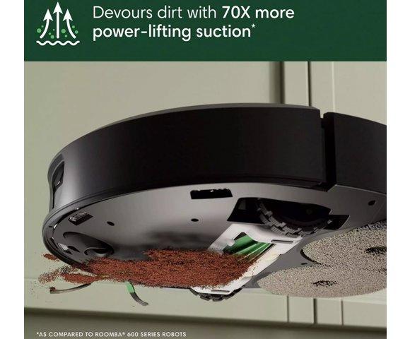 iRobot Roomba Plus 505 Combo Black robot usisivač - slika 6
