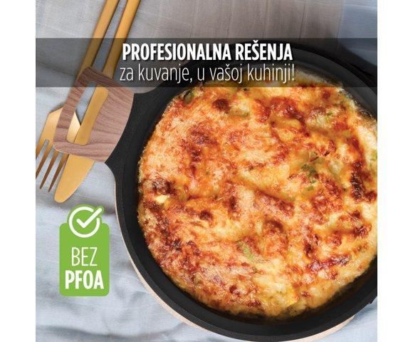 RosMarino Black Line II 28cm tiganj sa dvije ručke - slika 7