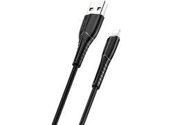 USAMS U35 Type-A / Lightning 1m Black kabl