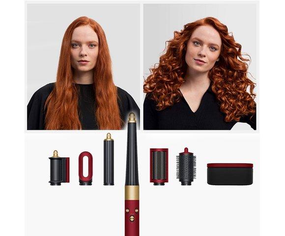 Dyson Airwrap i.d. Straight + Wavy  (Red Velvet / Gold) multistyler - slika 6