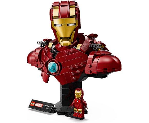 LEGO Iron Man MK4 Bust set kockica - slika 4