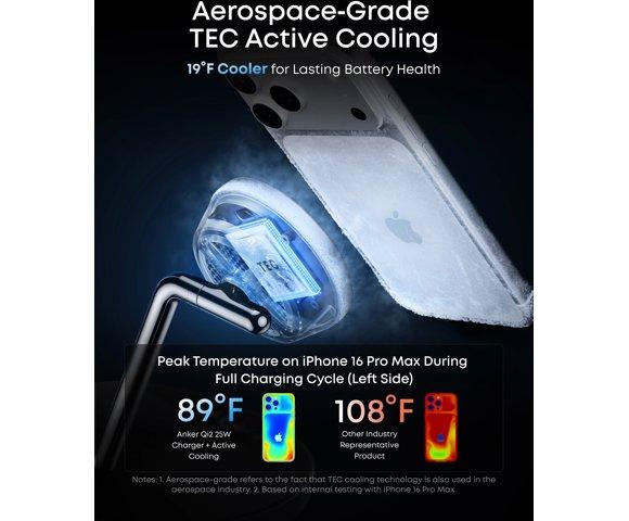 Anker Prime Wireless Charging Station (3-in-1, MagGo, AirCool, Dock Stand) - slika 4