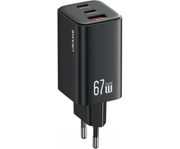 USAMS CC265TC01 black 67W punjač - slika 3