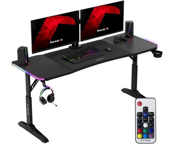 Huzaro Hero 4.6 RGB Black gaming sto - slika 2