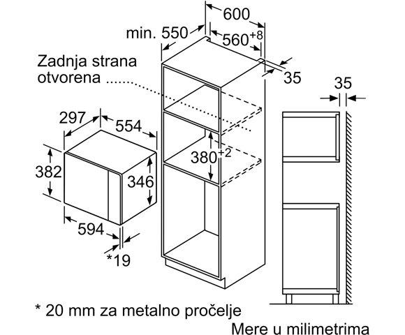 Bosch BFL520MB0 mikrotalasna - slika 8