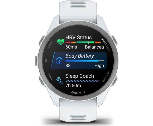 GARMIN Forerunner 170 Music White smartwatch - slika 6